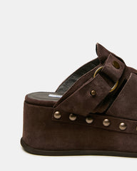 JYNX BROWN SUEDE
