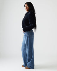TONIA BLAZER INDIGO HAZE