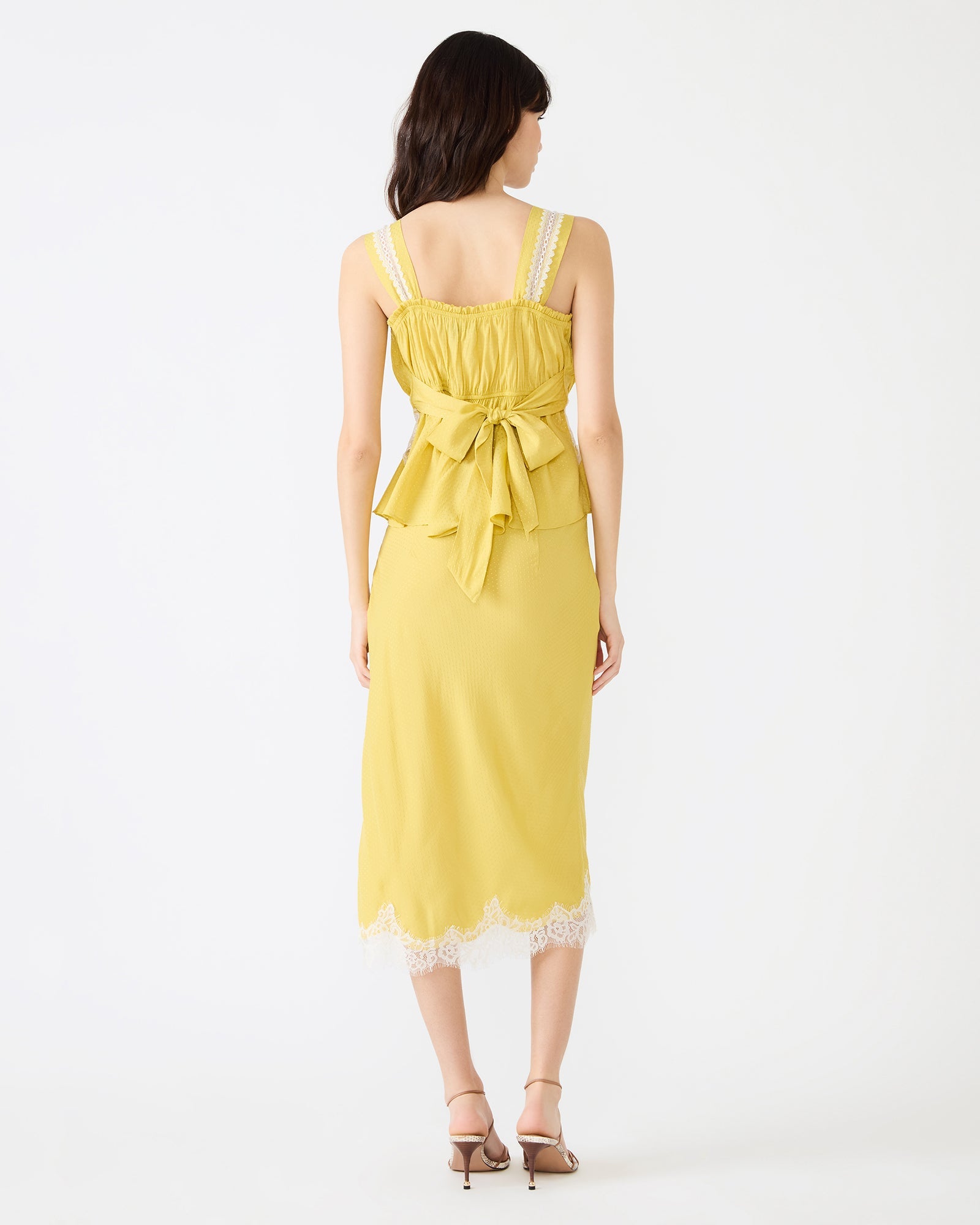 CINTHIA TOP GOLDEN LIME