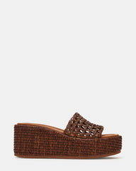 BRANDY BROWN RAFFIA