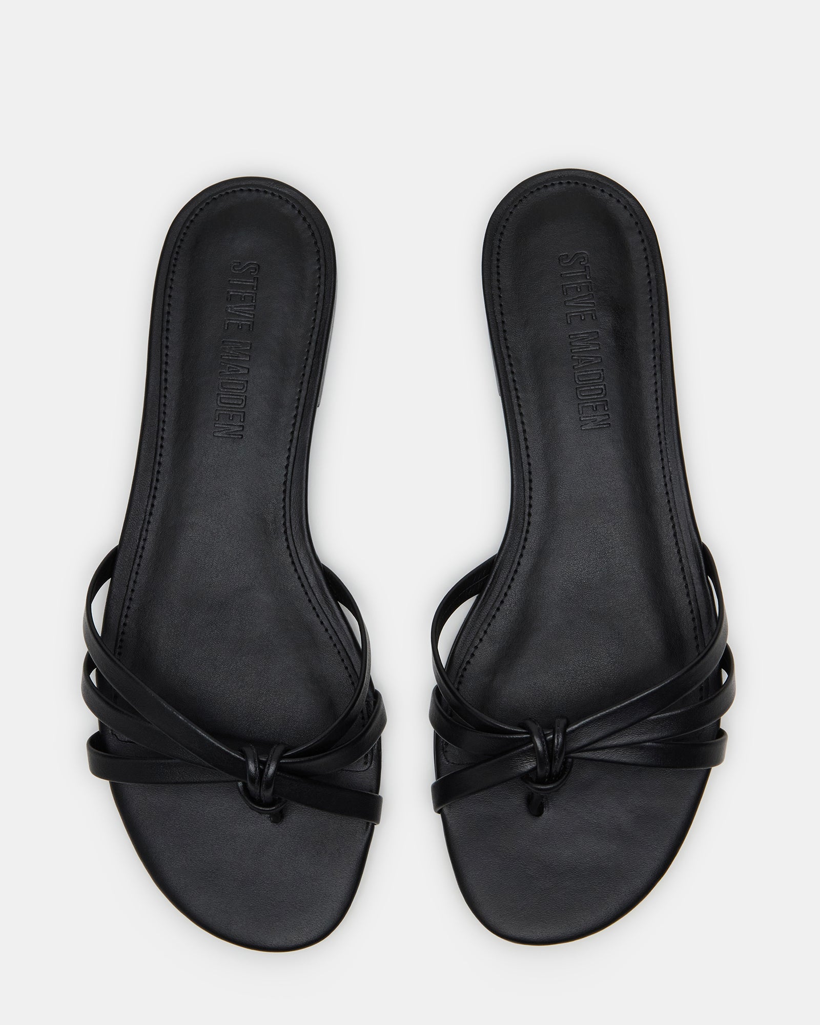 CALISSI BLACK LEATHER