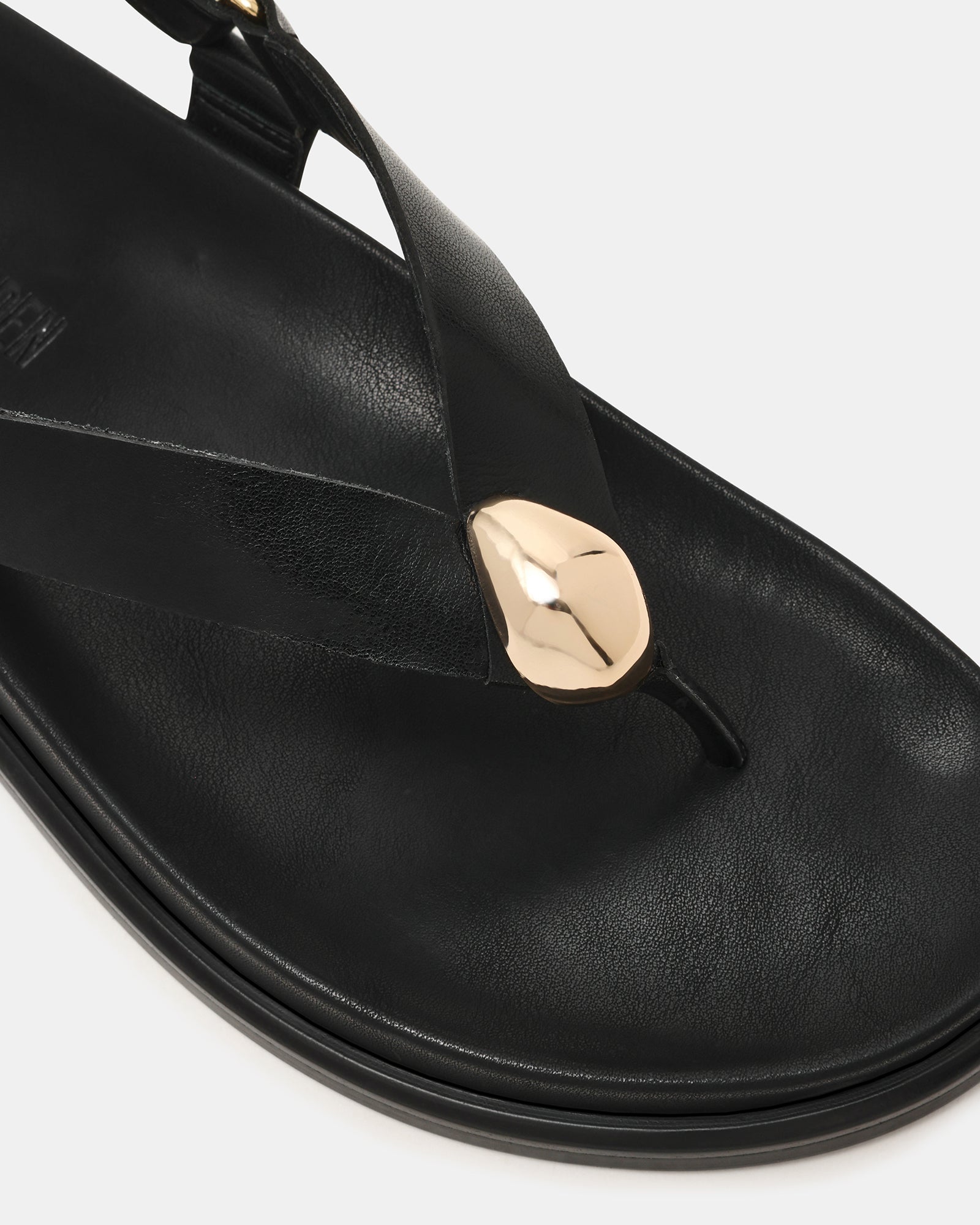 ELVIA BLACK LEATHER