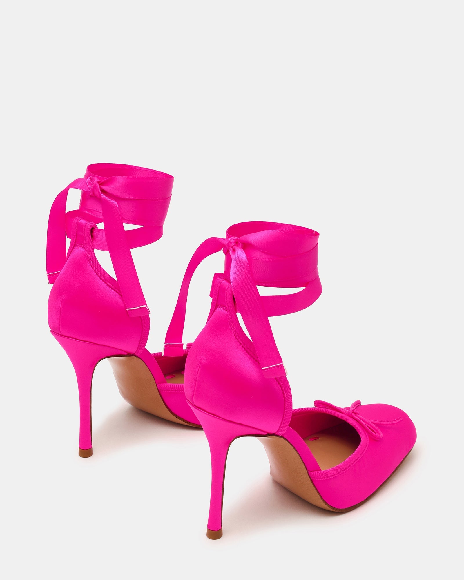 LARINA HOT PINK SATIN