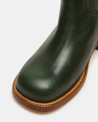 RIGGS DARK GREEN LEATHER